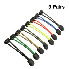  9 Pair Stringhe Elastiche Per