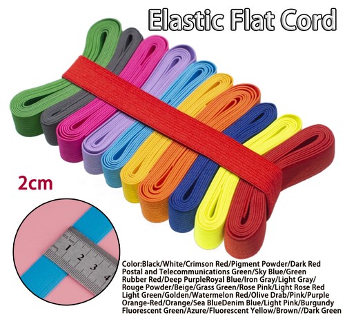 Corda elastica piatta cm - corda, 2