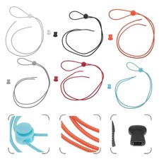  6 Pairs Stringhe Elastiche