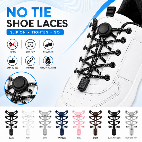 Lacci per scarpe senza - ,