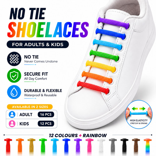 Lacci per scarpe - , elastici