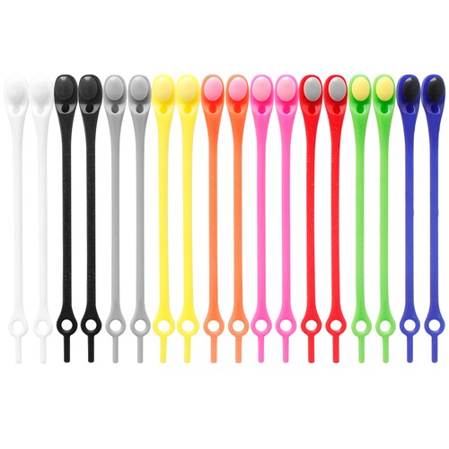 Lacci per scarpe silicone - in,