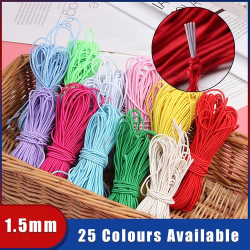 Corda elastica tonda colorata - corda,